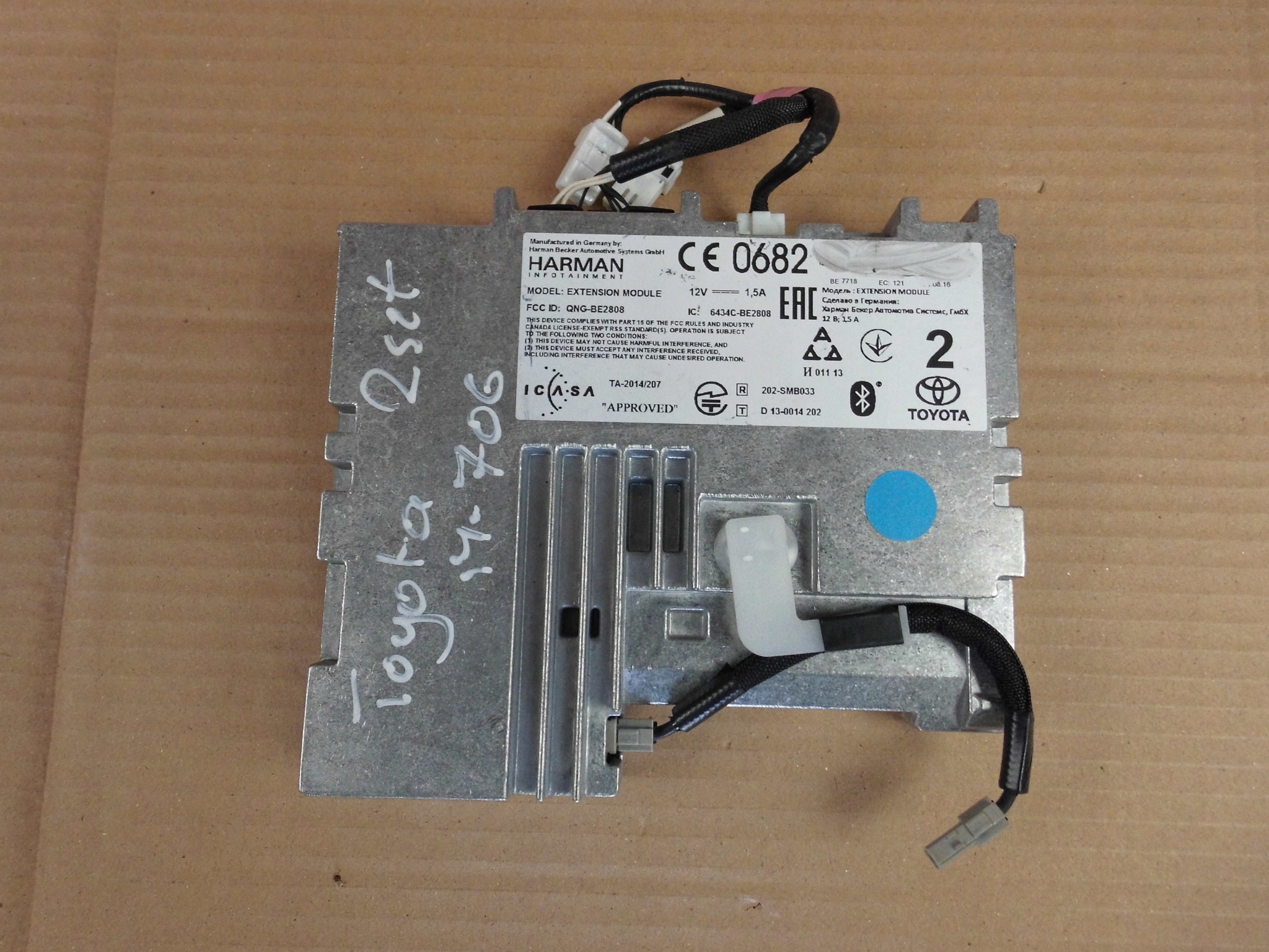 Toyota Auris II Module Navigation GPS 6434CBE2808 >