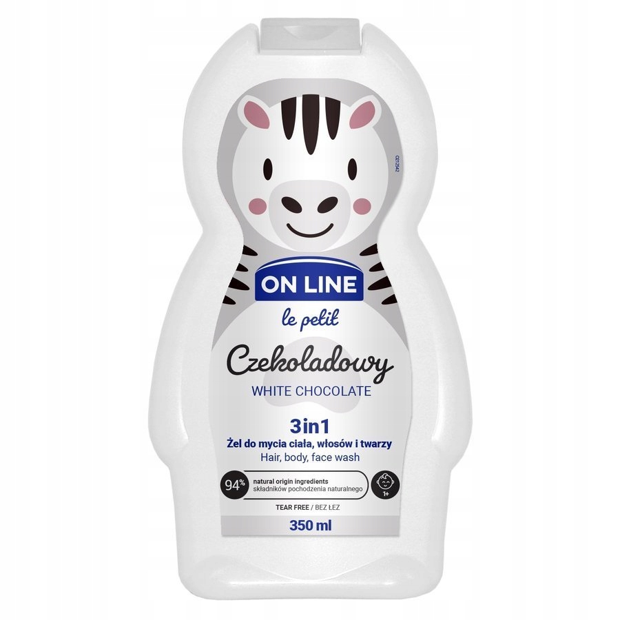 On Line Żel dla dzieci 3w1 Biała czekolada