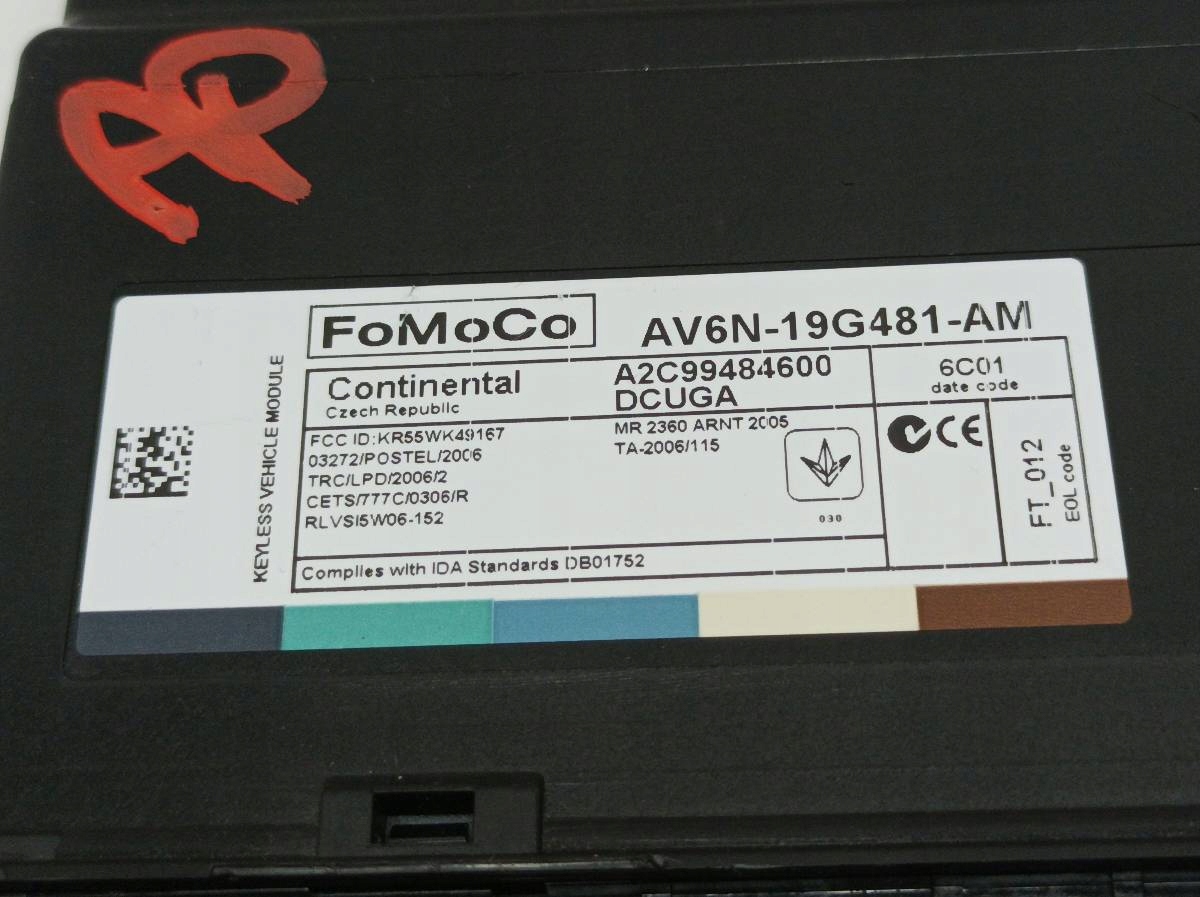 Unité commande confort AV6N-19G481-AM Ford Kuga II (2012-)