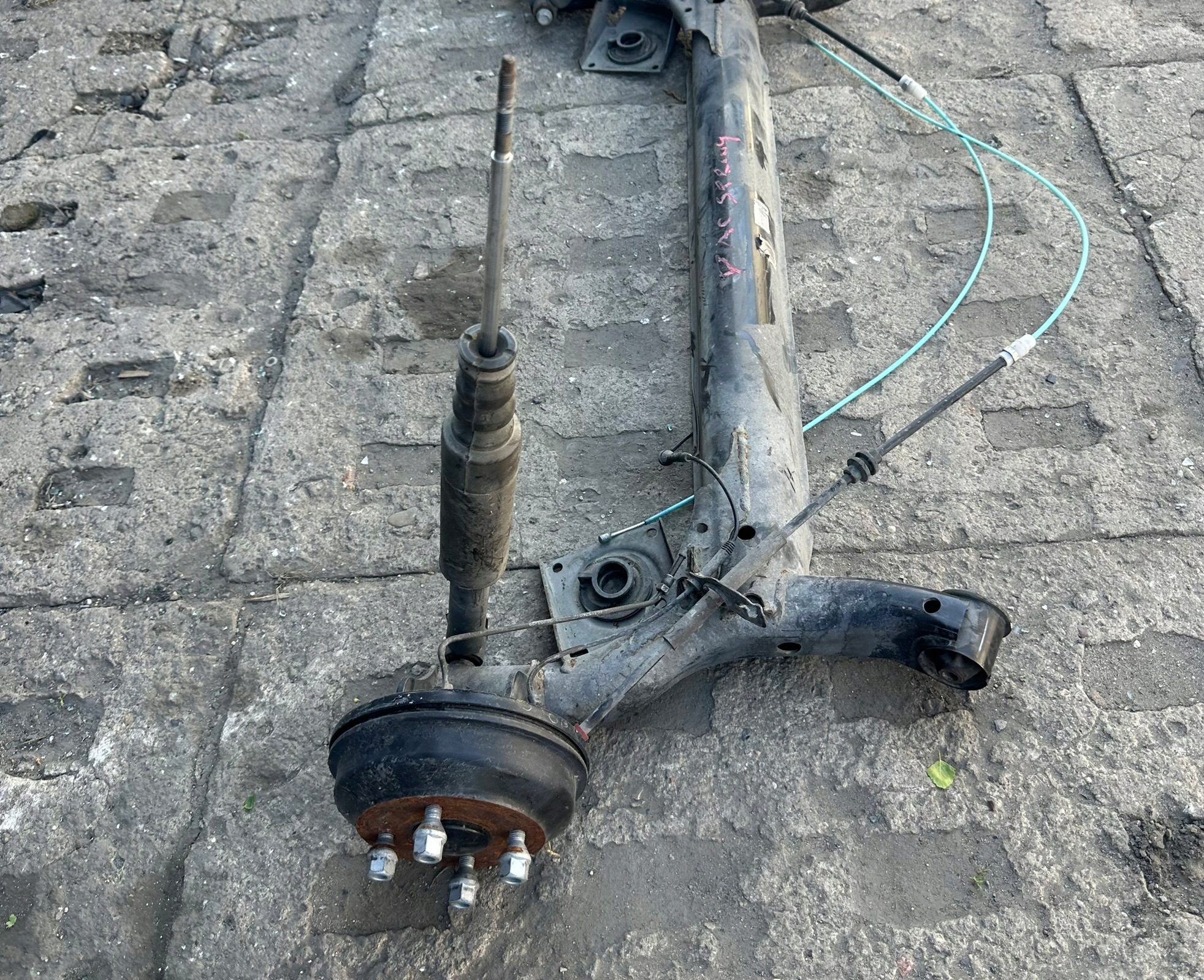 DACIA SPRING Achsträger heck hinten