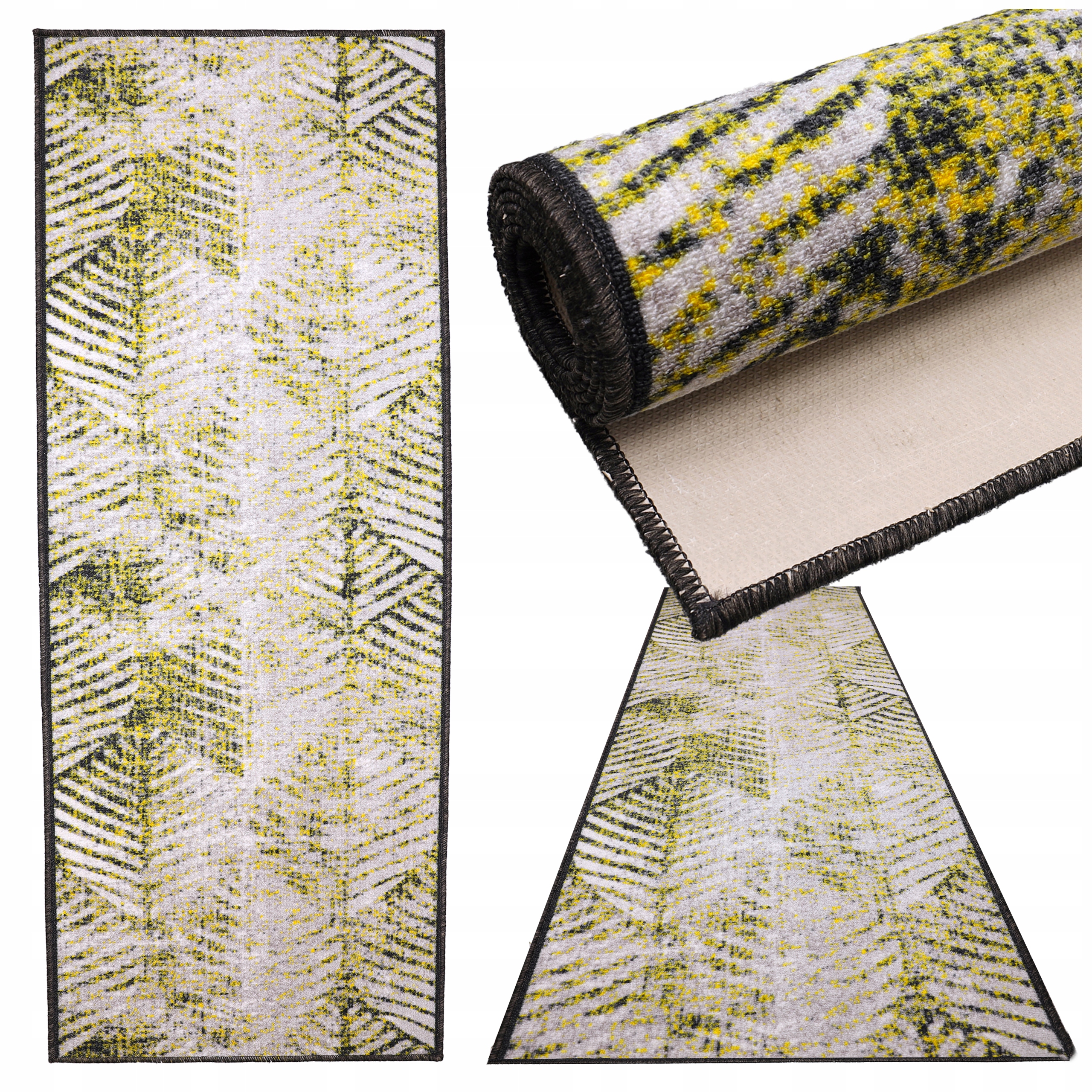 Koberec Běhoun Do Předsíně Protiskluzový Velurový Koberec Spodní Strana Na Gelu 100x250 cm