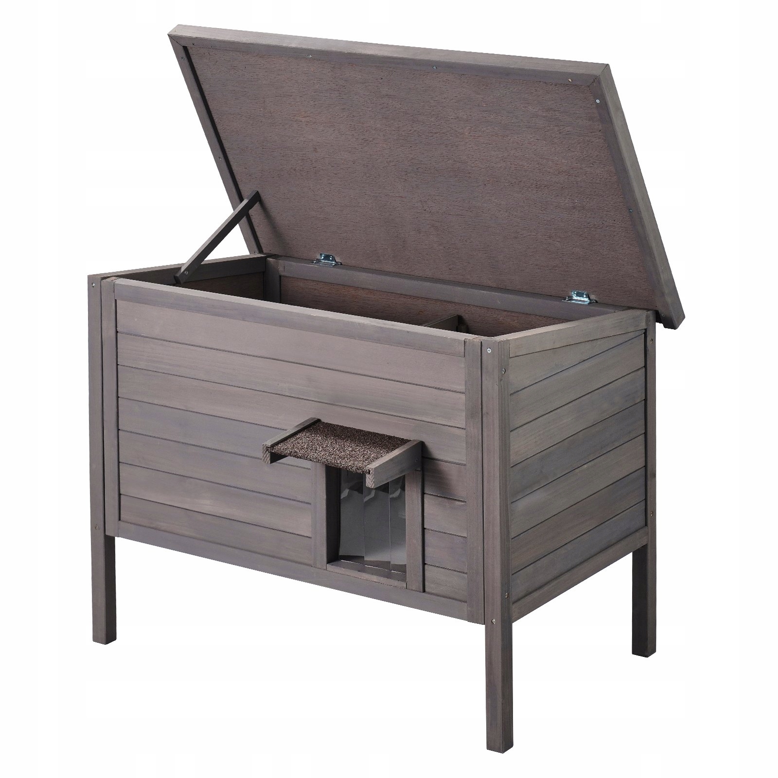 Levně Venkovní dům pro kočky 89 cm