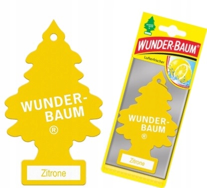 

Wunder Baum (choinka) Zapach Samochodowy Cytryna