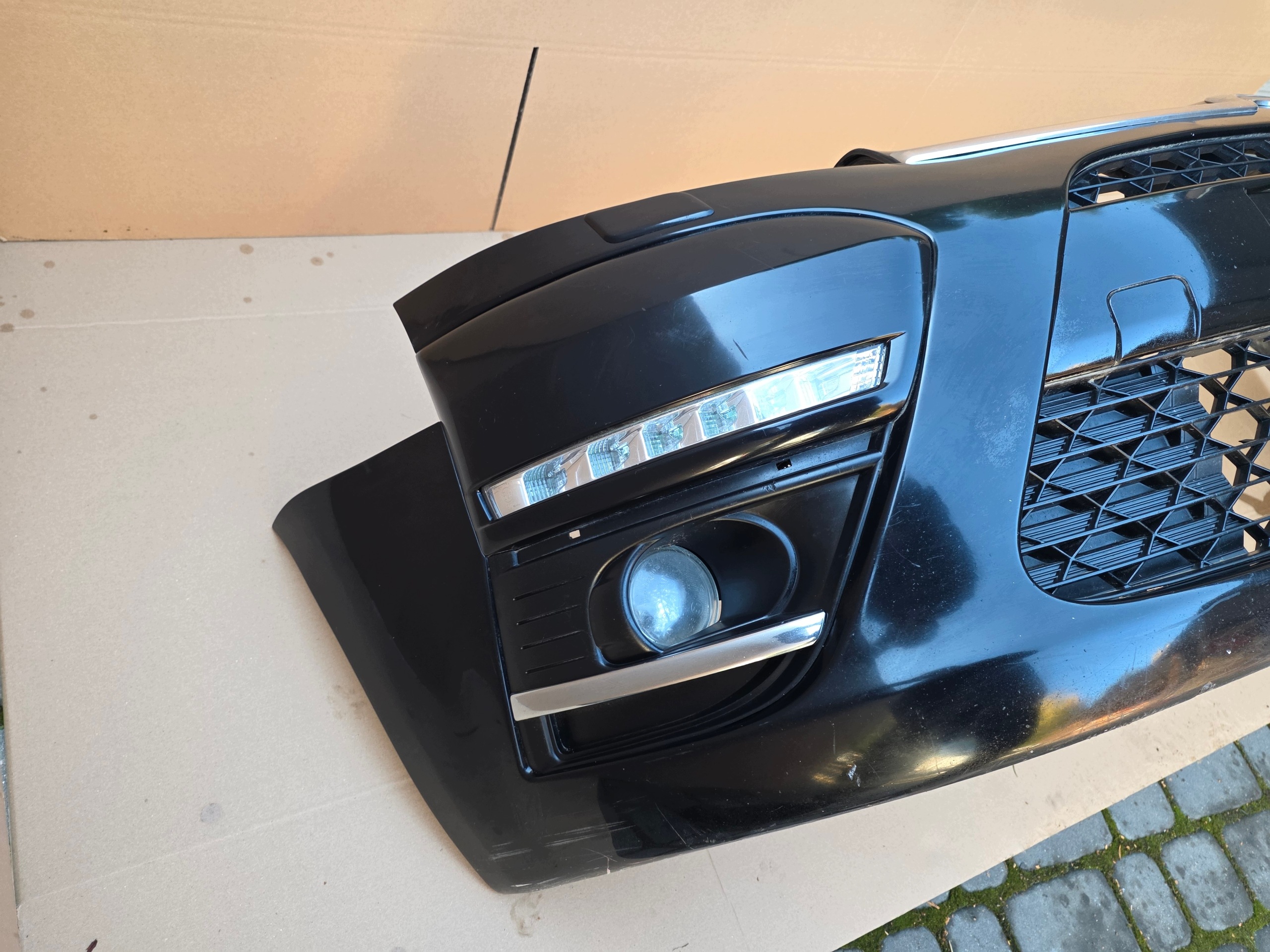 bumper front front CITROEN C4 PICASSO and LIFT LED xenon washers