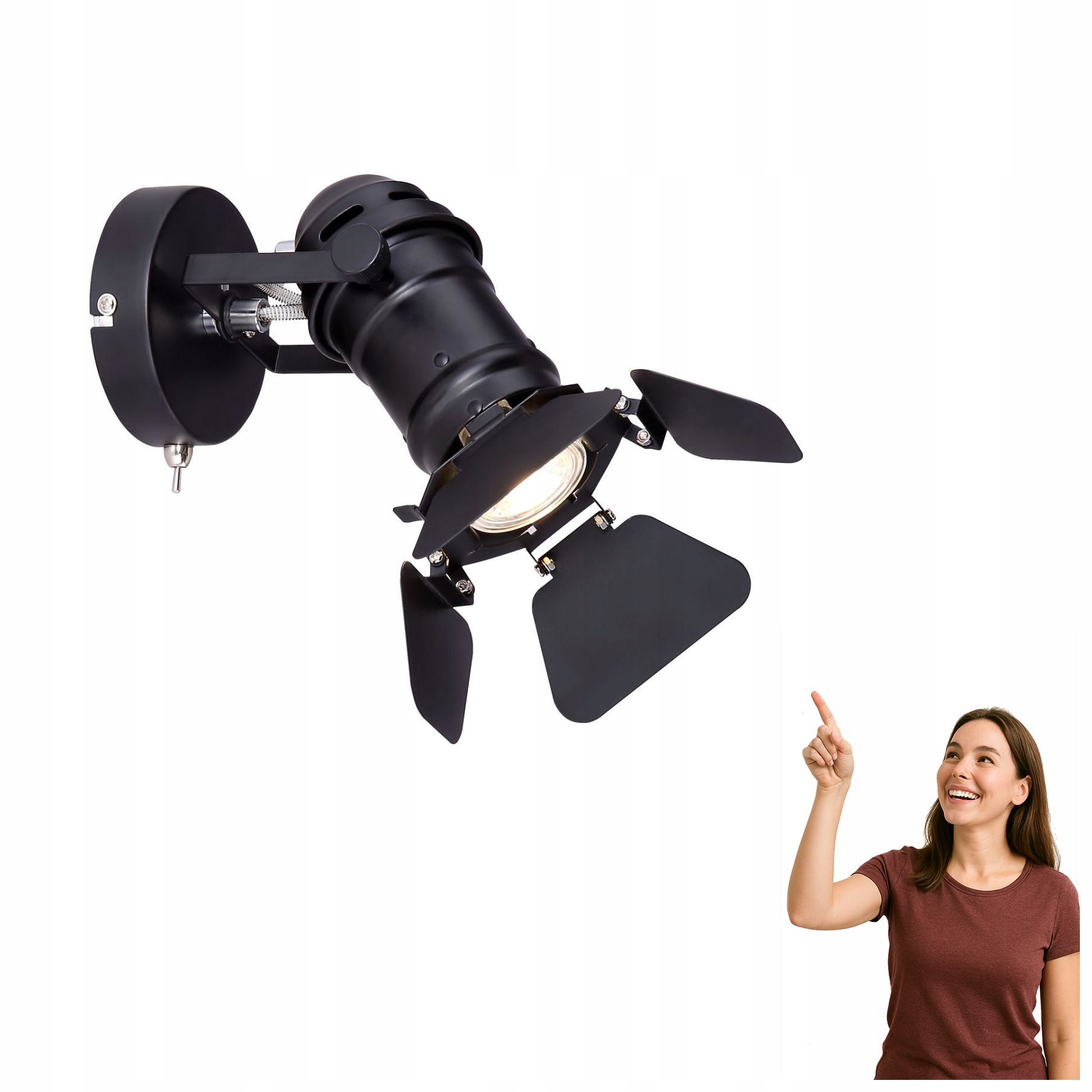 Spot reflektorová lampa Egon 54650-1B Globo