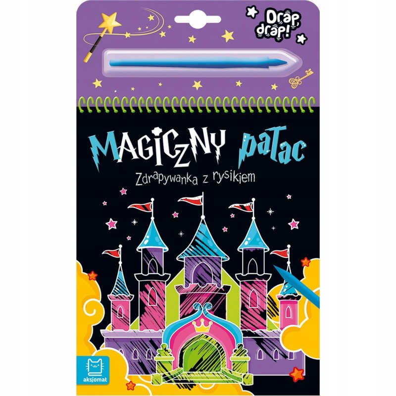 Magiczny pałac. Zdrapywanka z rysikiem