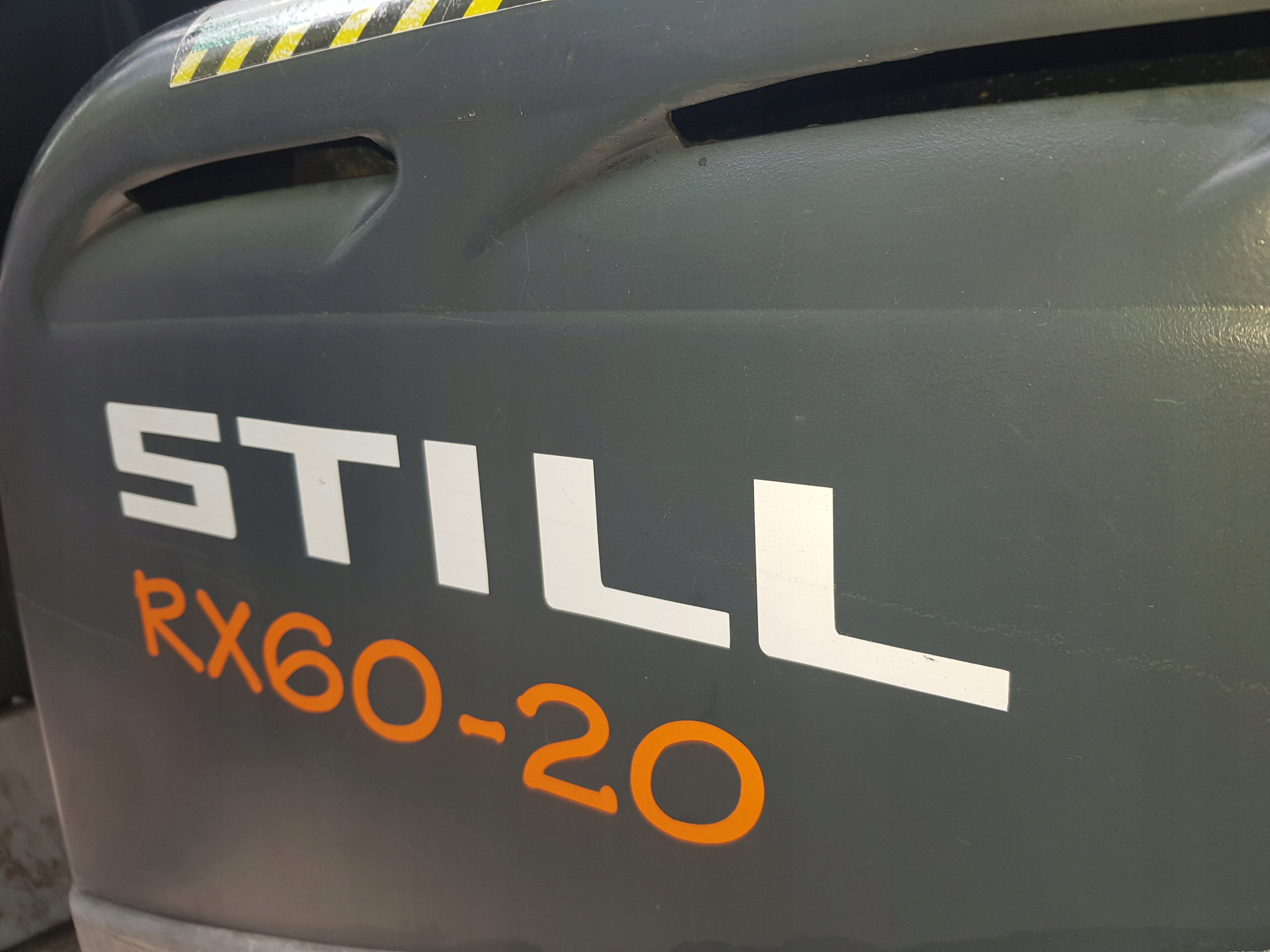 Boczny napis wózek STILL RX20-20 RX20-16 30X3cm Producent części Raster