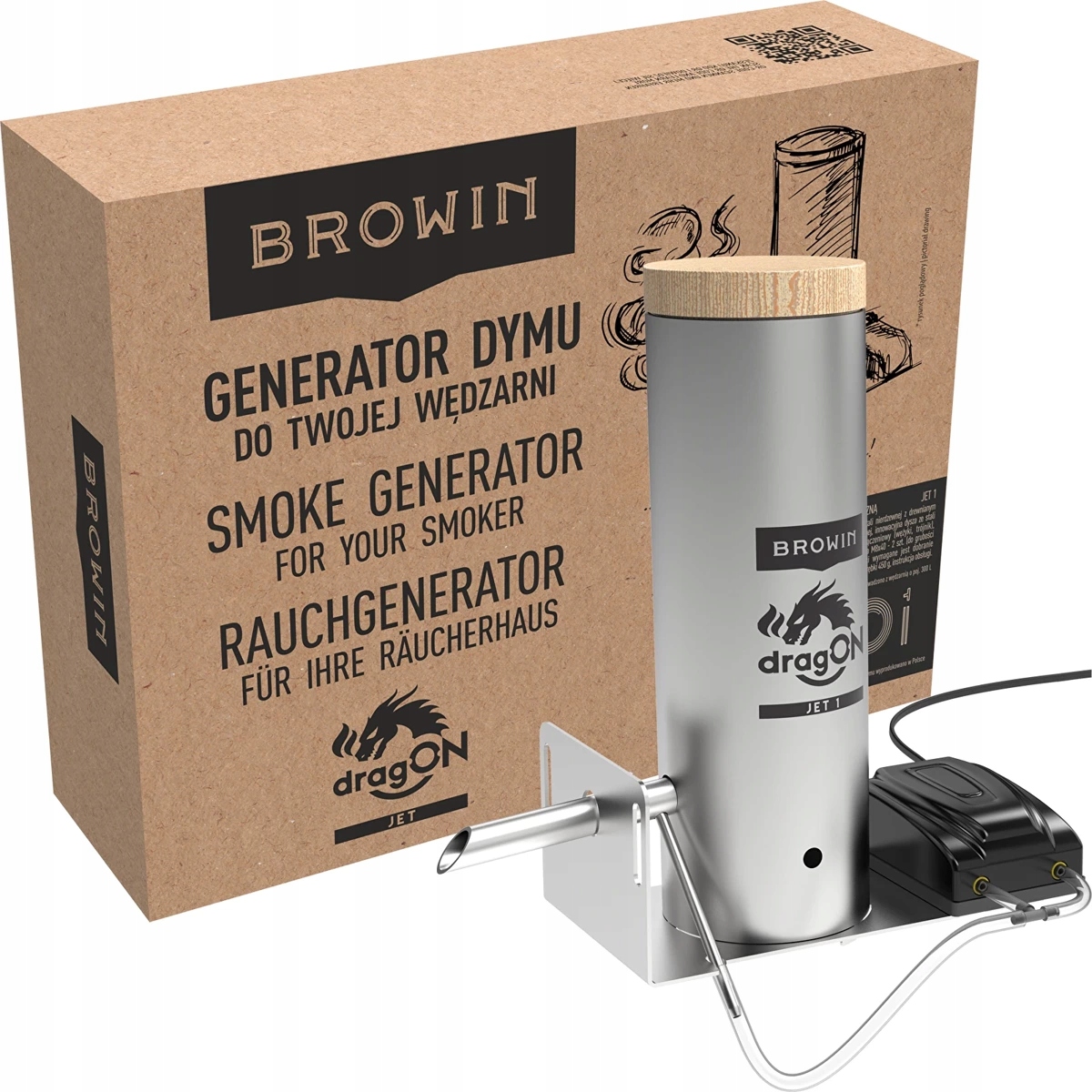 Generátor Dymu dragON Jet 1 s elektrickou pumpou