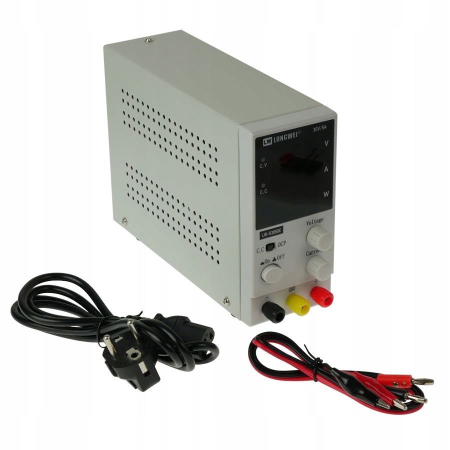 

Zasilacz laboratoryjny LW-K305DC 0-30V 5A LongWei