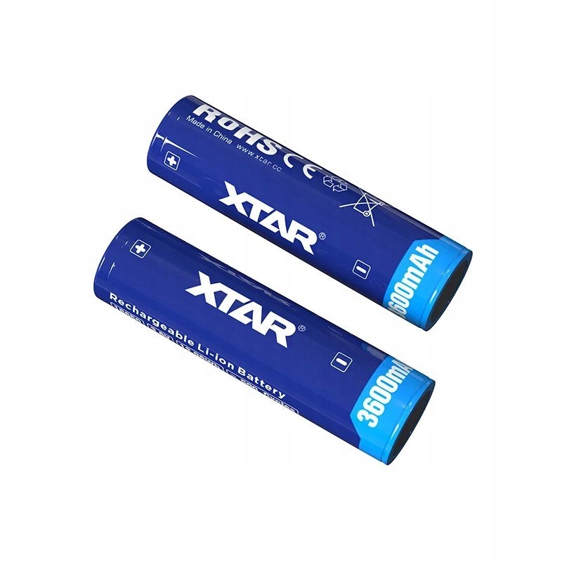 Xtar Akumulator 18650 3,6V 3600MAH Li-ion Z Zabezpieczeniem 18650-3600