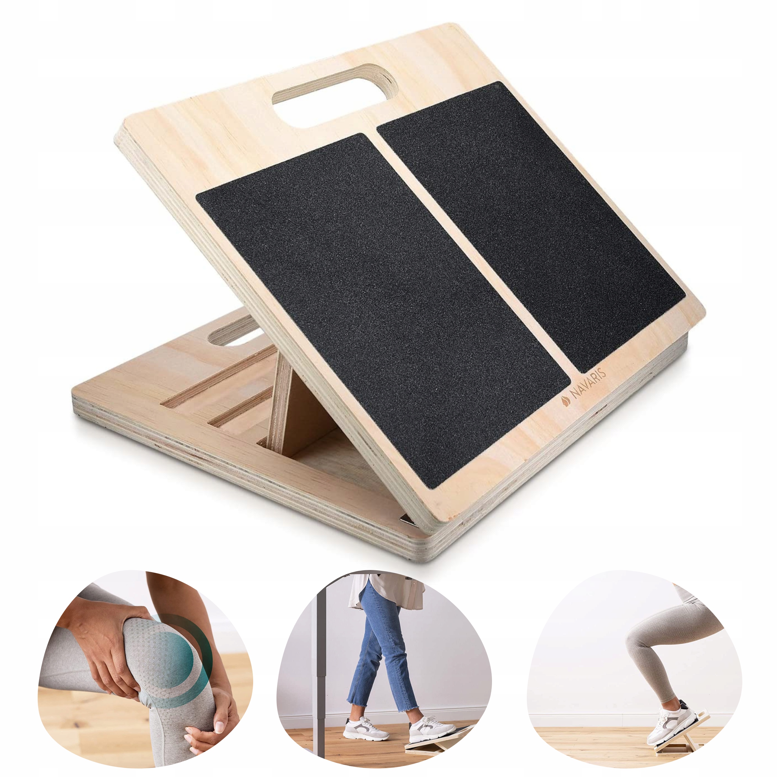 DESKA DO TRENINGU ŁYDEK UD ROZCIĄGANIA NÓG URAZY