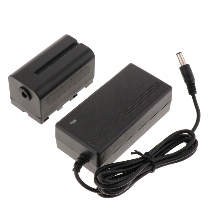 Síťový napájecí zdroj místo akumulátoru NPF750 F970 F550