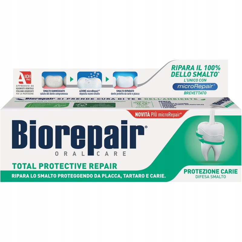 

Biorepair Pasta Totalna ochronna Bez Fluoru 75 ml