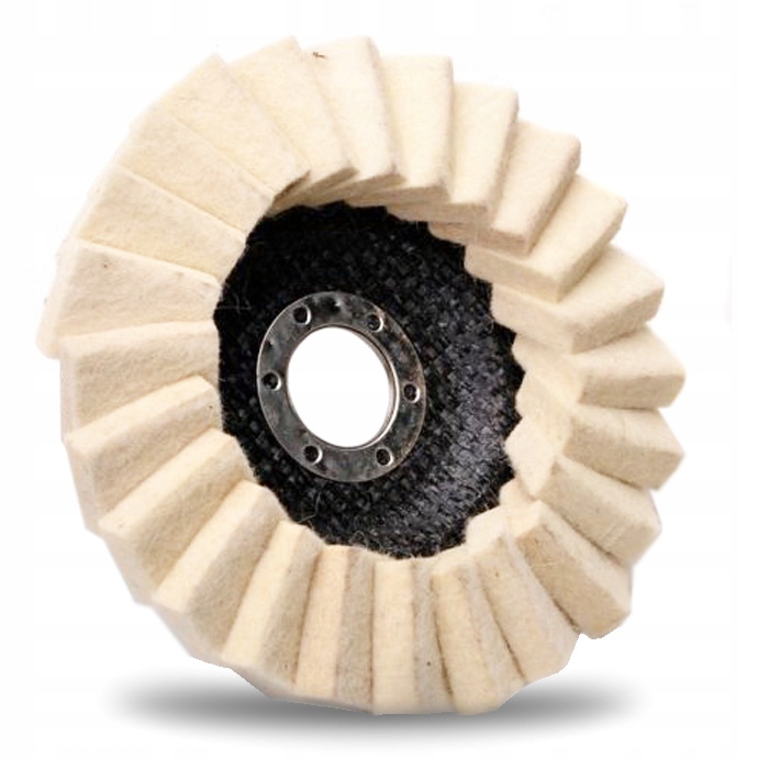 TARCZA POLERSKA FILCOWA FILC GERFELT FLAT 125mm