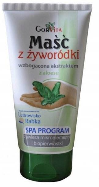 

Maść z Żyworódki ekstrakt z aloesu Gorvita