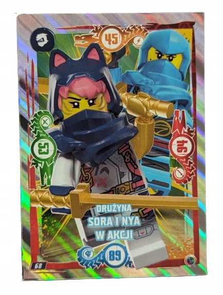 Karta Lego Ninjago Seria 9 Numer 068