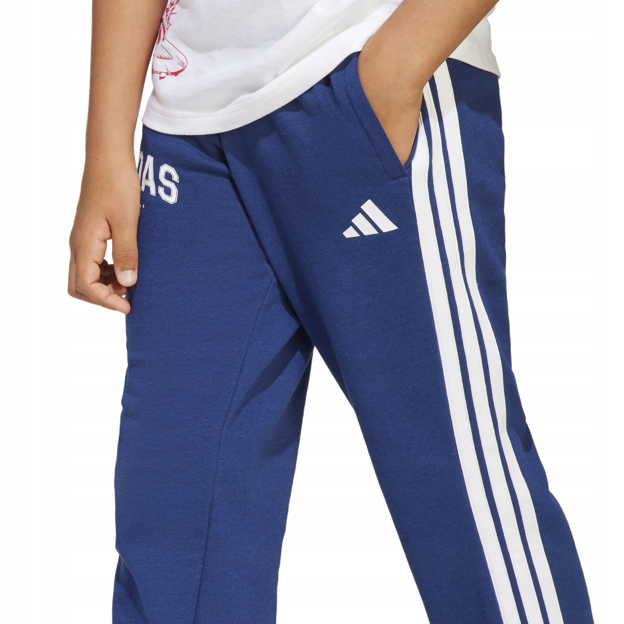 spodnie dziecięce dresowe sportowe adidas r 176 JM2444