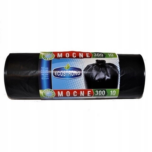 

Worki na śmieci 300l Czarne Duże Mocne 10szt