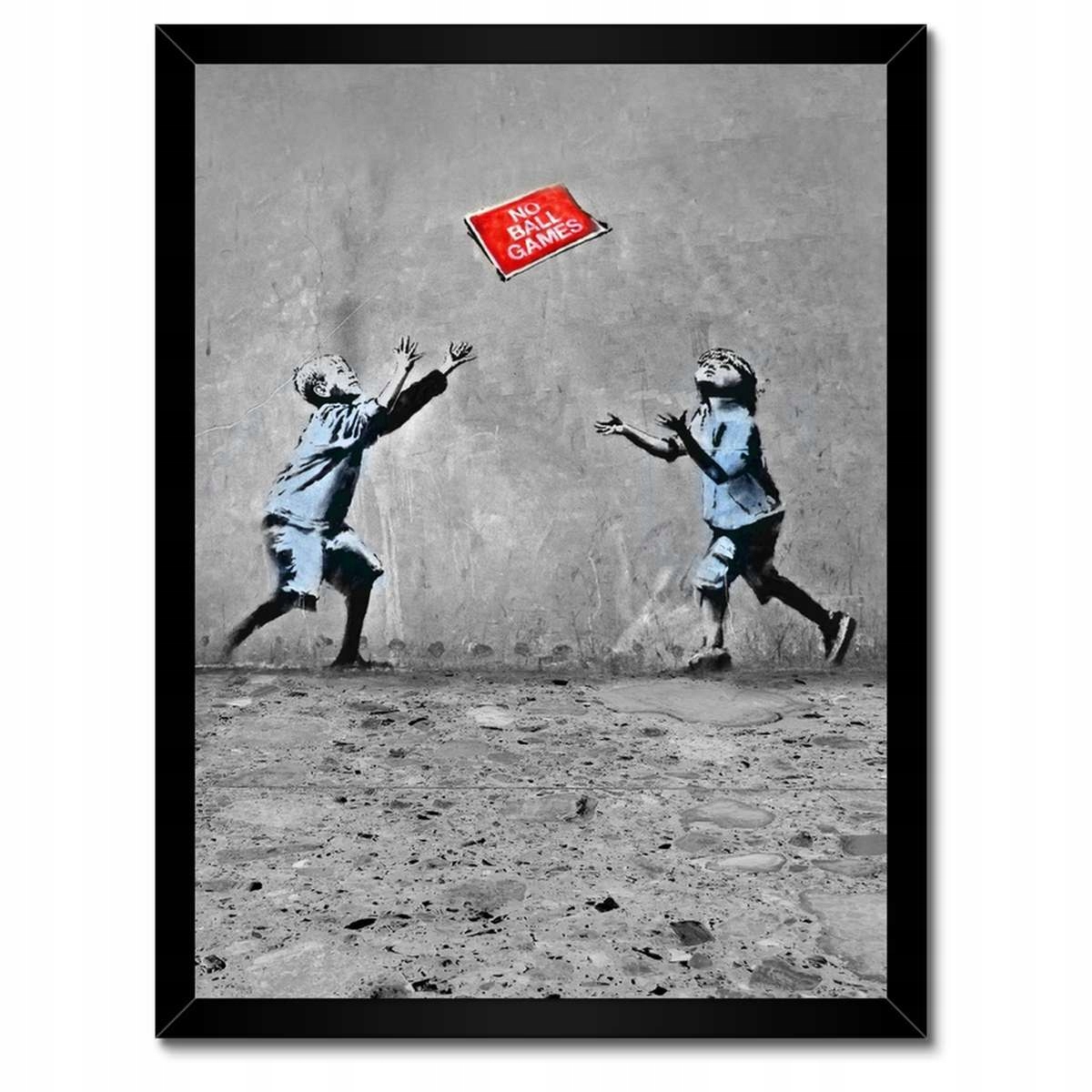 Plakáty v rámu 30x40 Banksy No Ball Games