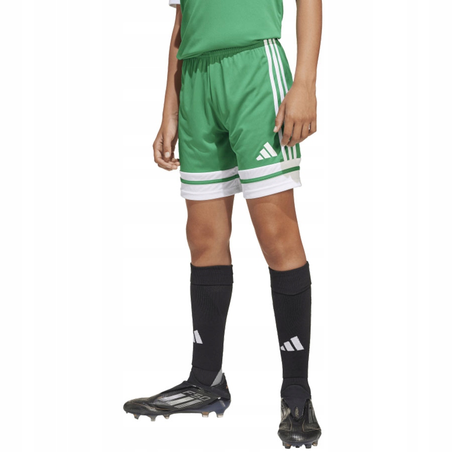 Spodenki adidas Squadra 25 Jr JN7484 zielony 116 cm