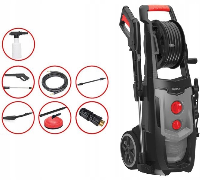 Myjka Wysokociśnieniowa Garden DEDRA DED8822 2300W 150bar,Pompa Aluminiowa Marka Dedra