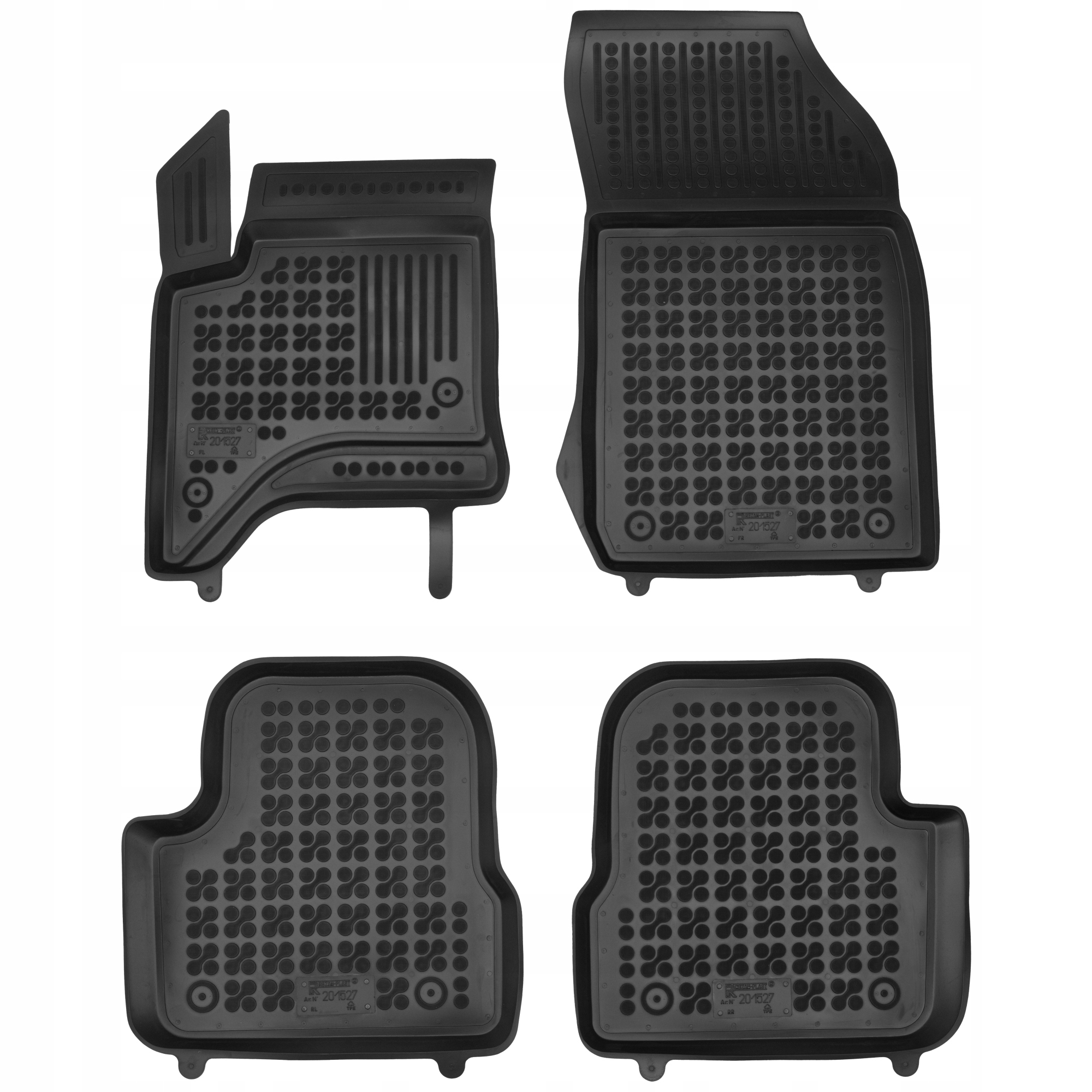 Černé koberce pro Fiat 600 od roku 2023