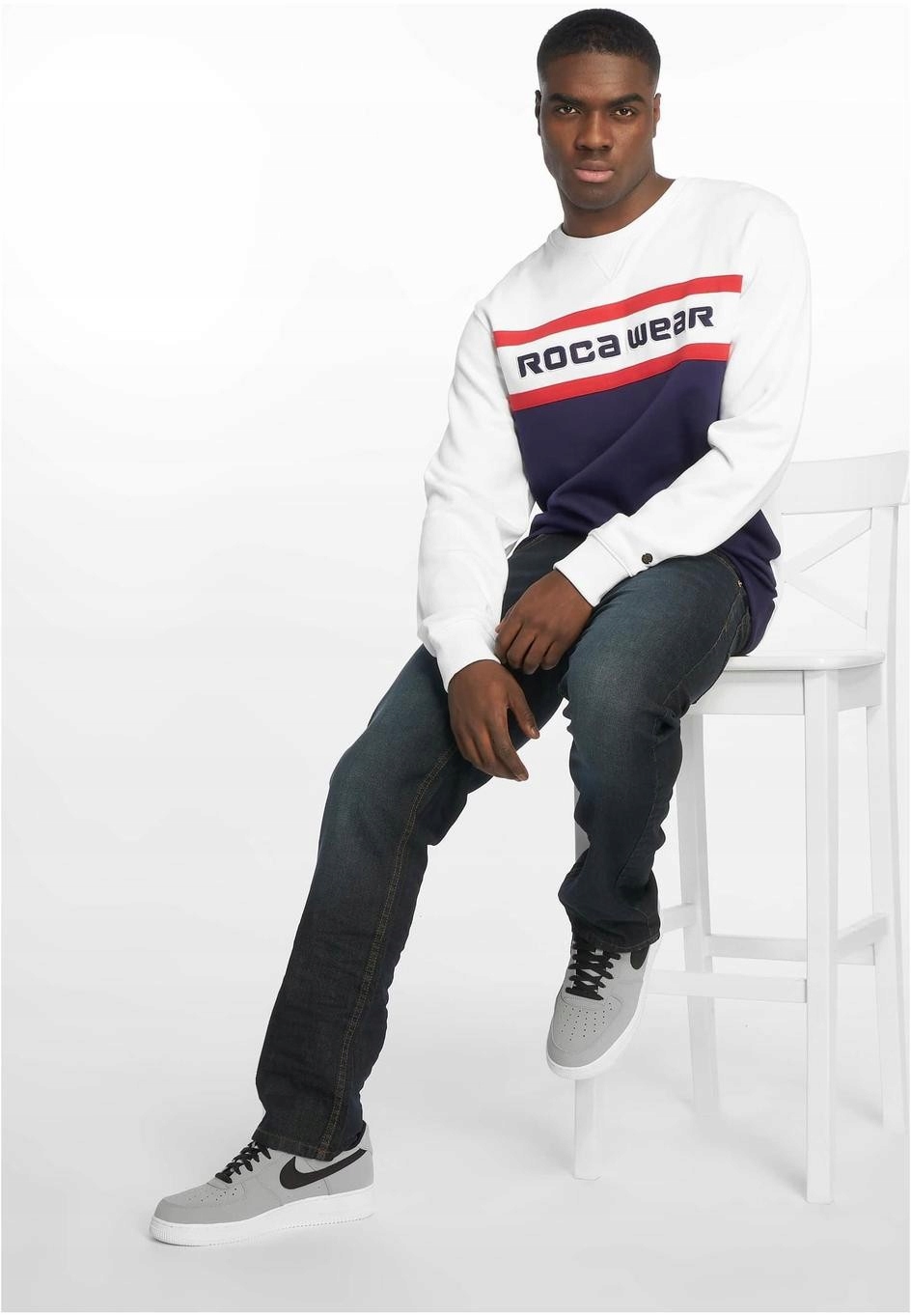 Spodnie Jeansowe TUE Dark Blue Rocawear W36L32 Rozmiar 36/32