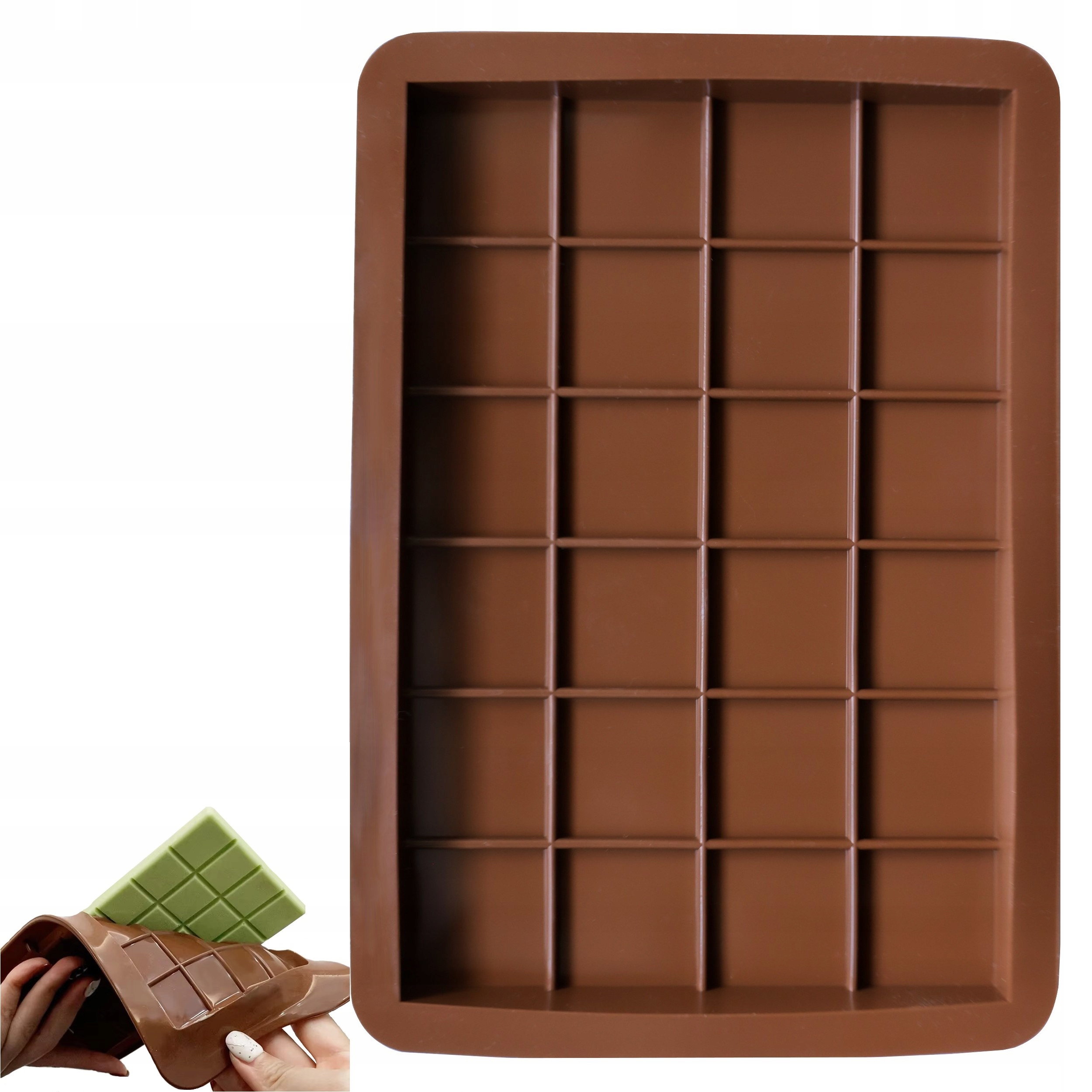 Levně Silikonová Forma Na Dubajskou Čokoládu Forma Na Pralinky 12,5 x 20,5 CM