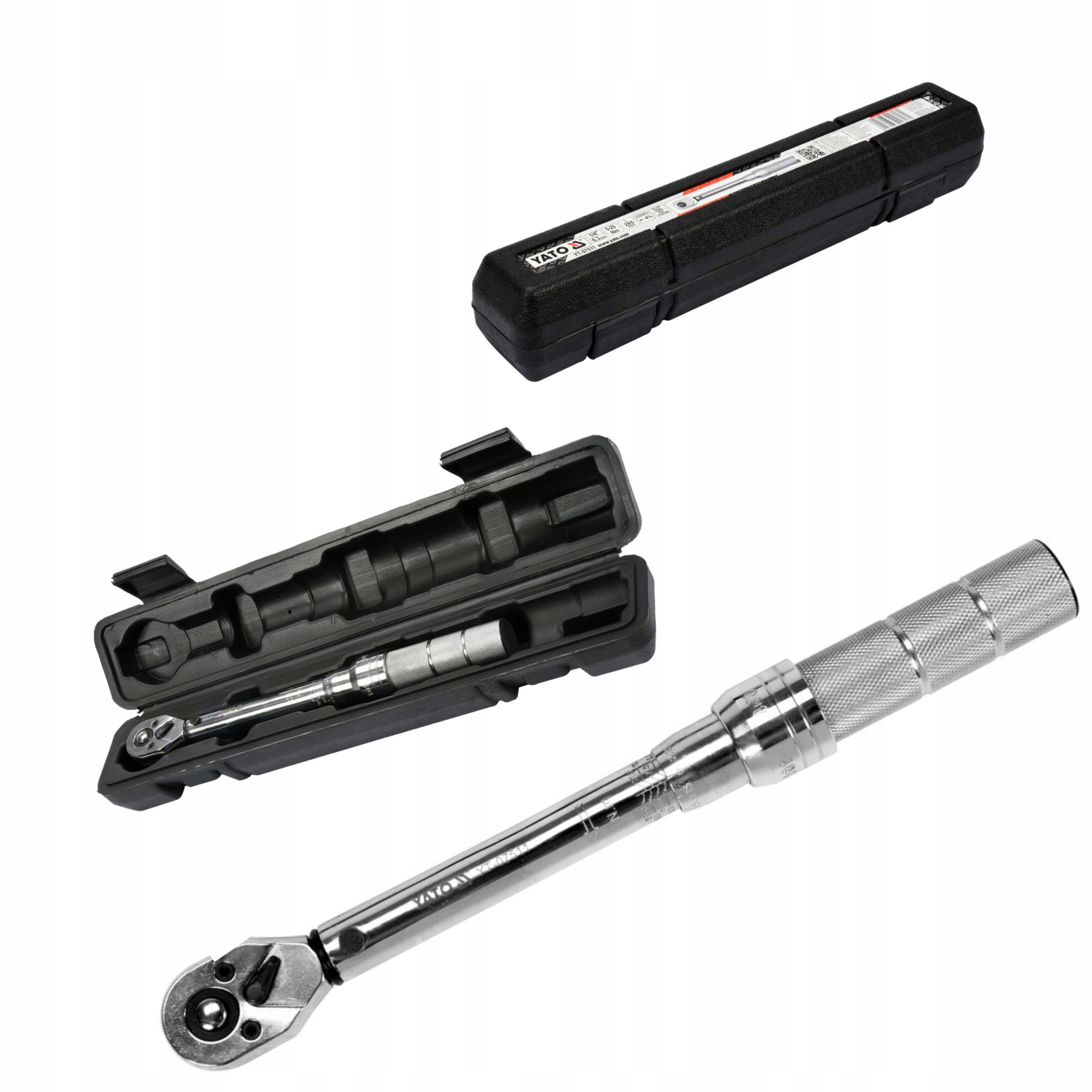 

Yato YT-07511 Klucz Dynamometryczny 1/4'' 2,5-20Nm