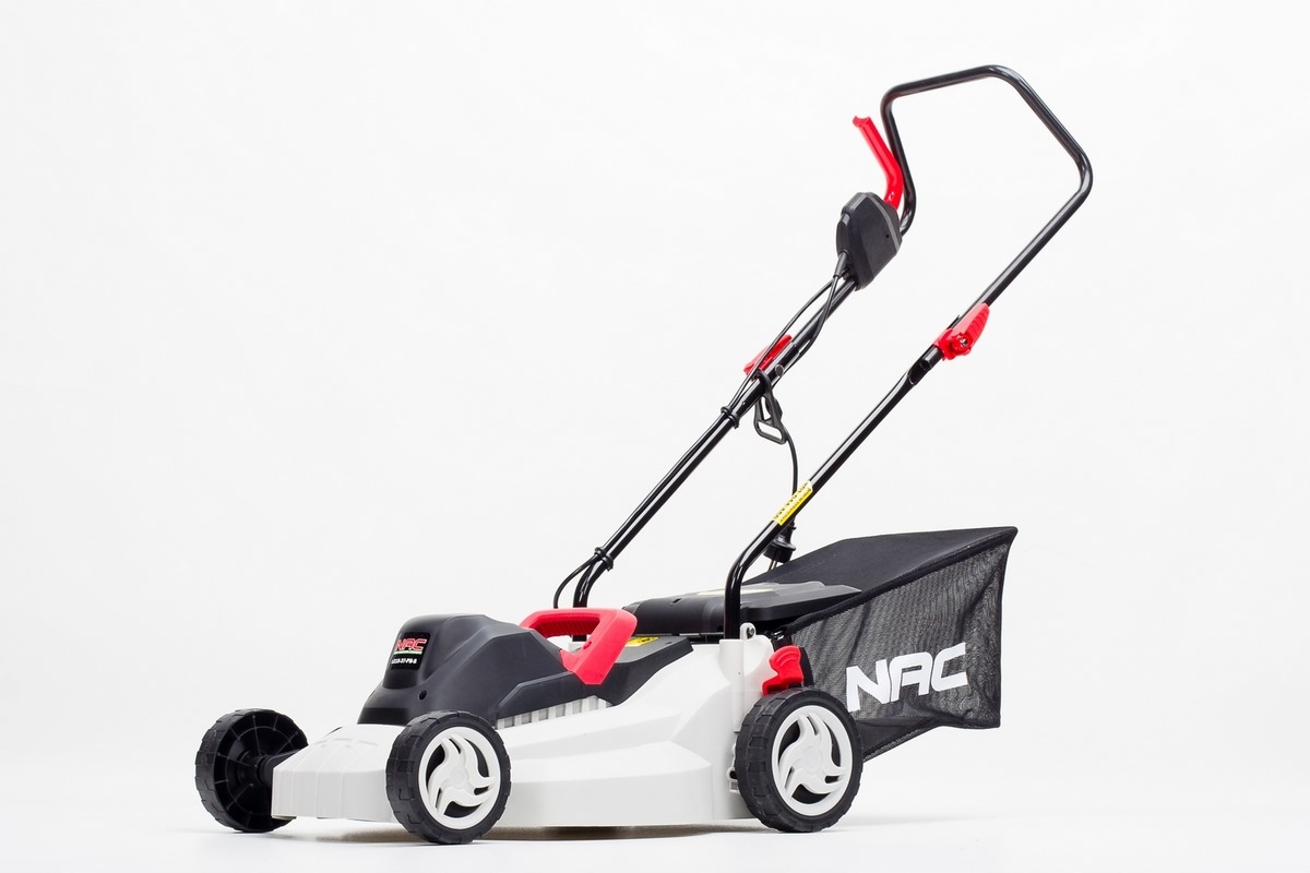 Nac Ľahká Elektrická Kosačka 1500W 28L 37CM Kosenie Na Okrajoch