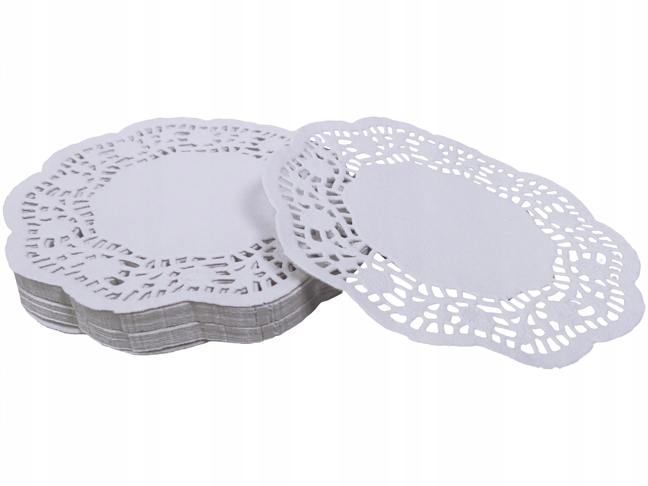 

Serwetki Papierowe Ażurowe Ozdobne 100 sztuk 10cm