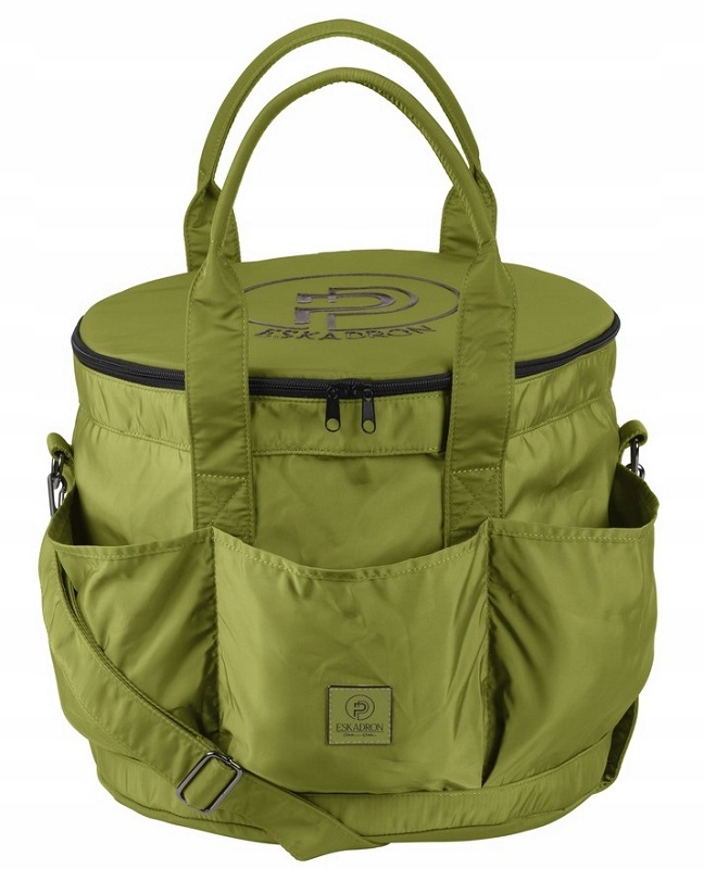 Torba na sprzęt jeździecki Eskadron Highgloss Platinum 24 k. moss green