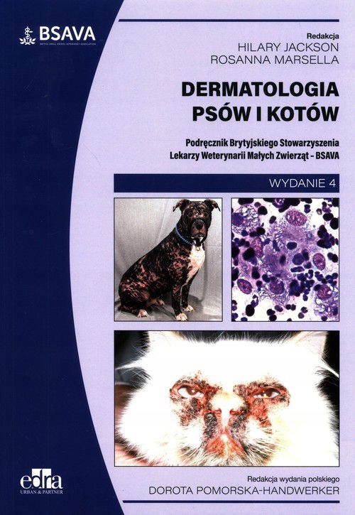 DERMATOLOGIA PSÓW I KOTÓW BSAVA (KSIĄŻKA)