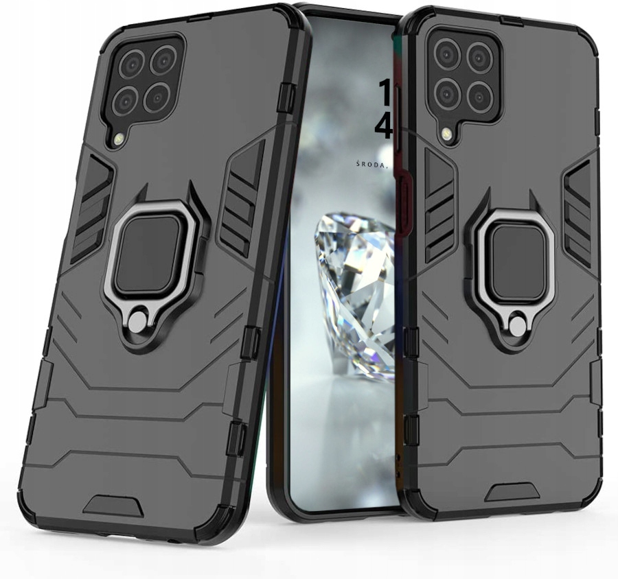 

Etui Do Samsung M53 5G Pancerne Case Holder +szkło