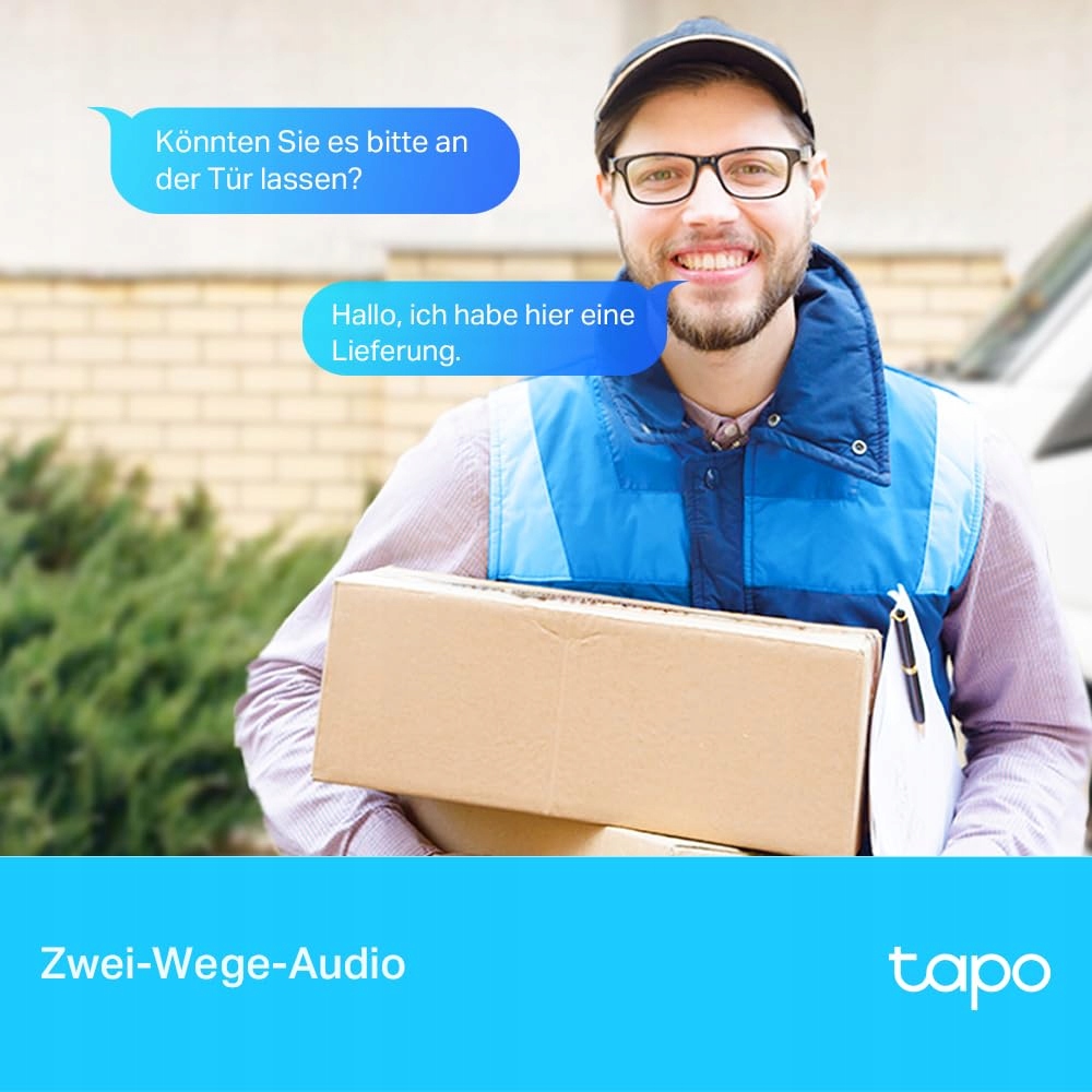 TP-LINK Kamera Zewnętrzna 4MP IP66 WiFi Detekcja Ruchu Audio Nocą — miniatura 6