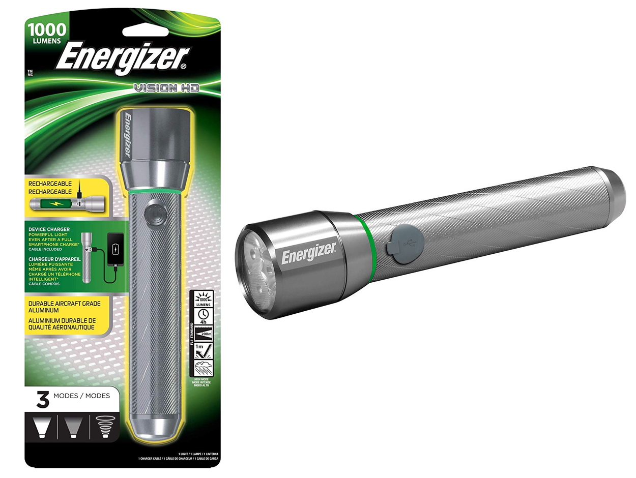 

Latarka Energizer Vision Hd Powerbank IPX4 1000LUM