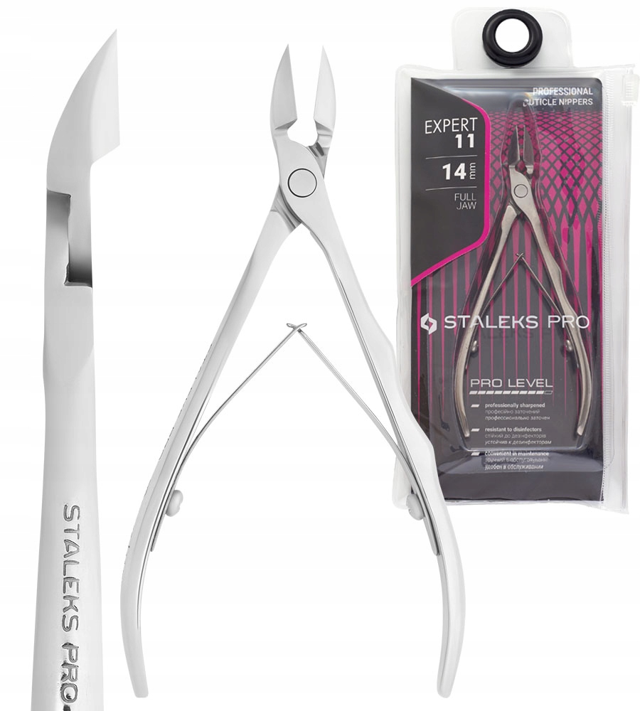 Staleks Kleštičky na kůži 14 mm Expert NE-11-14 Originál!