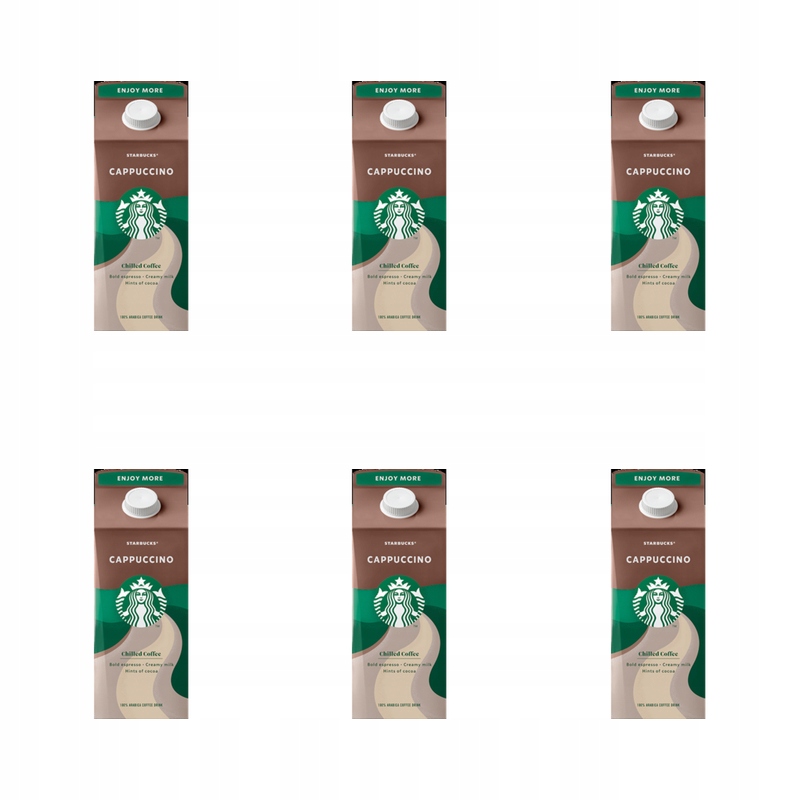 Starbucks Multiserve Cappuccino 750 ml X6