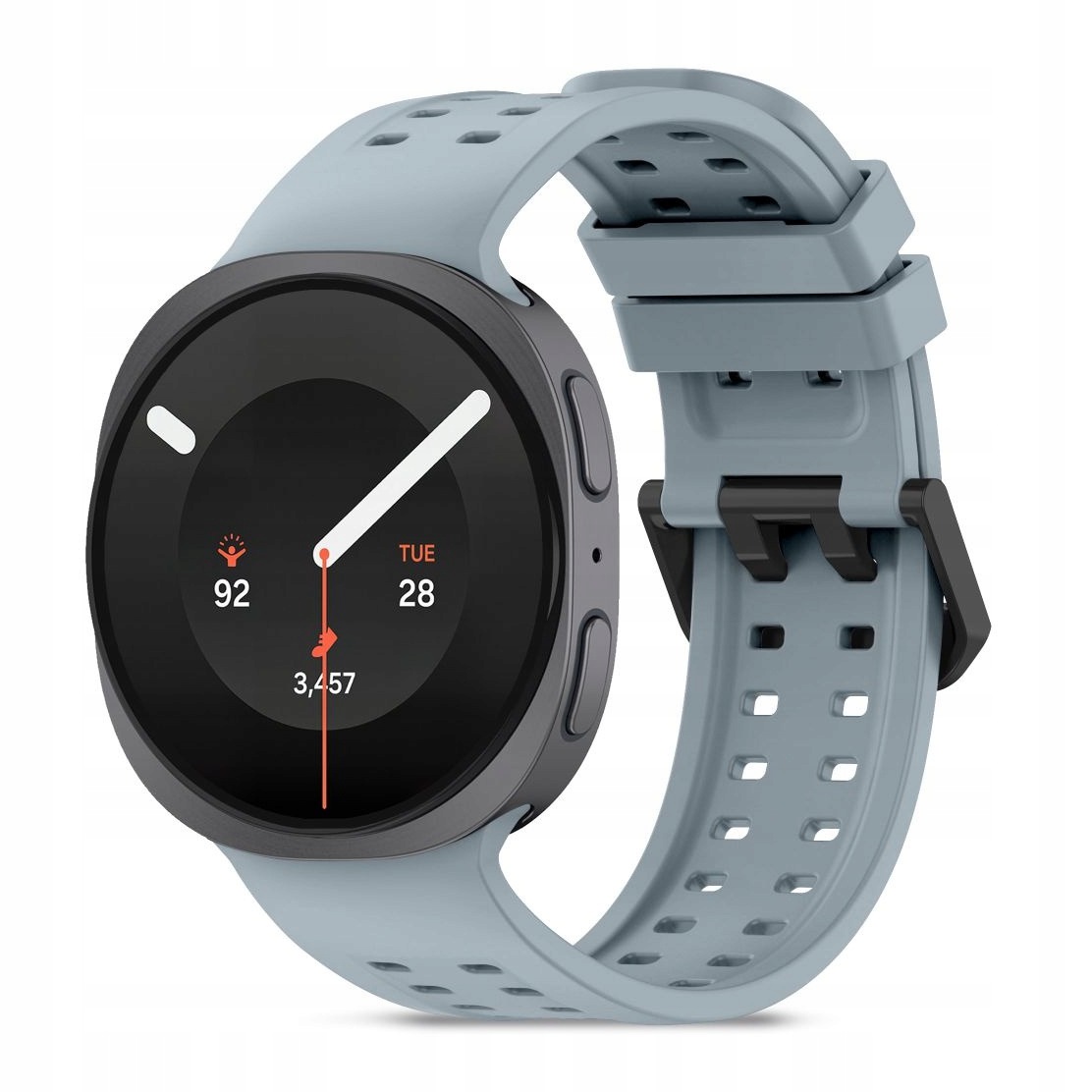 Pasek do Samsung Watch 8 9 Classic Tech-Protect Silicone Air szary