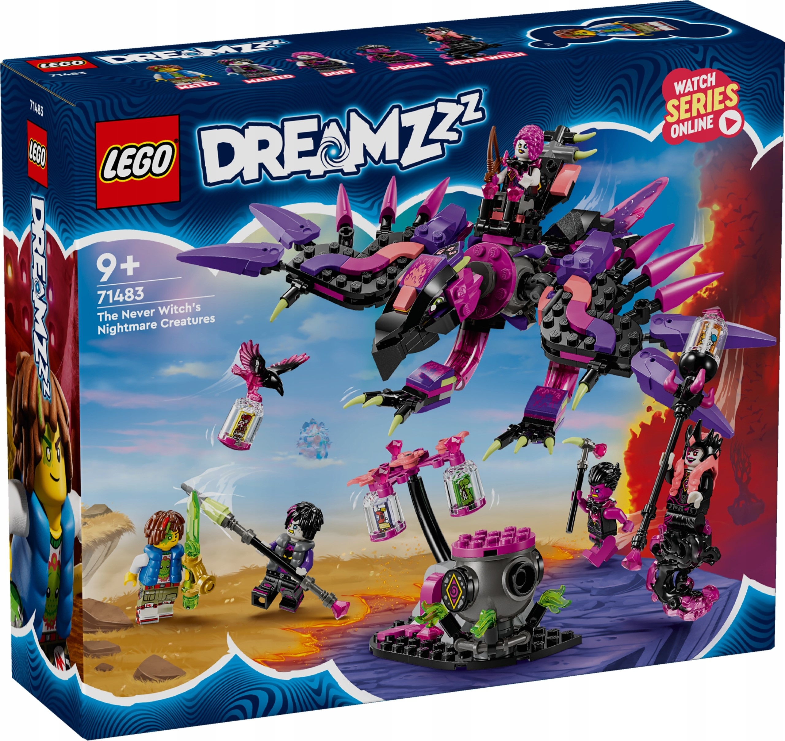 Lego 71483 DREAMZzz Stvoření z nočních můr Nikdyvědějme
