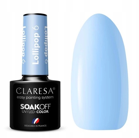 

Claresa Lakier Hybrydowy Uv/led Lollipop 6