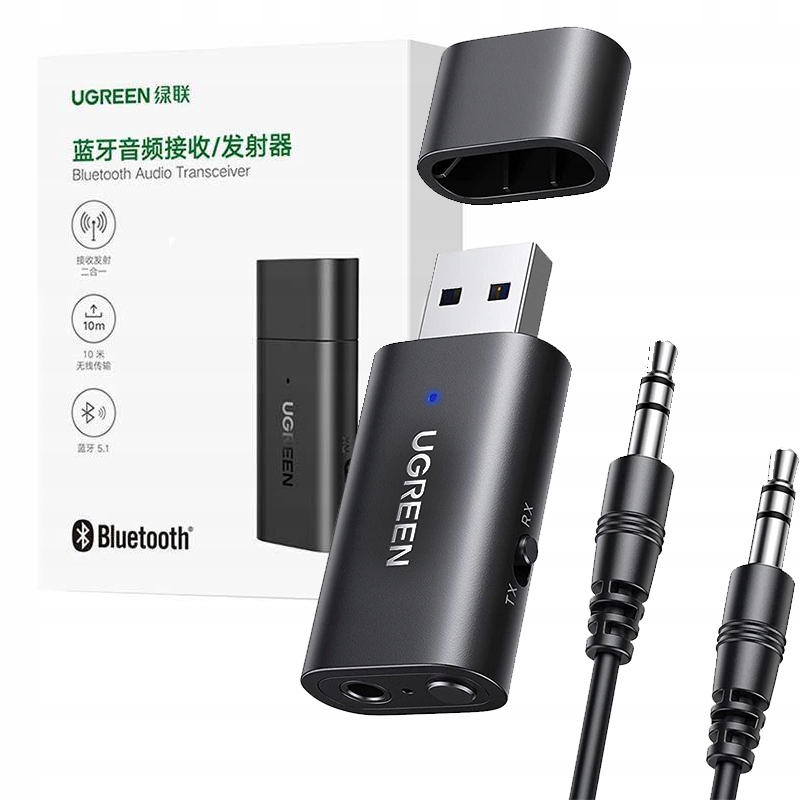 

Adapter bezprzewodowy Bluetooth Ugreen odbiornik