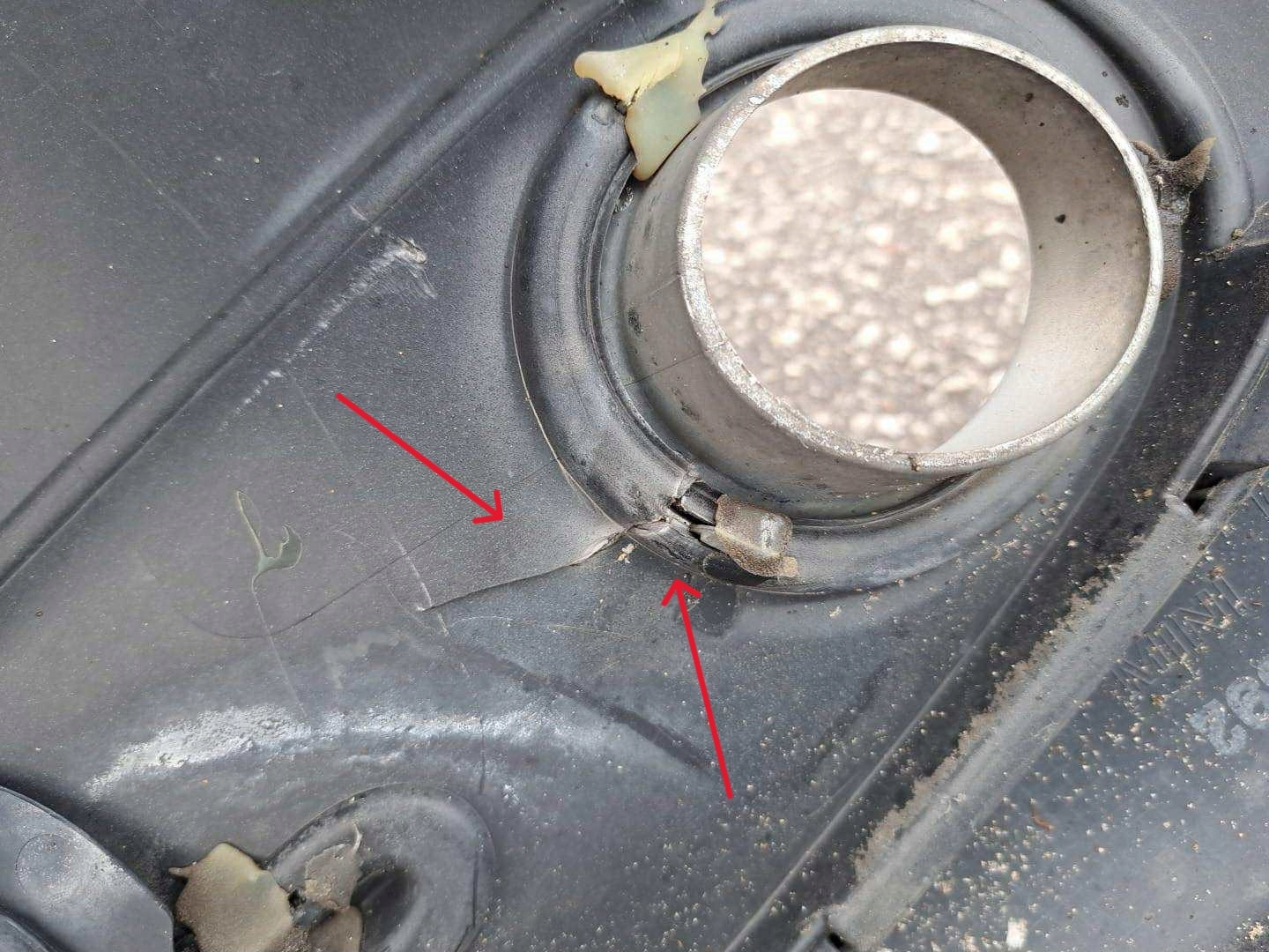 бампер передний MINI COOPER R50 РЕСТАЙЛИНГ 04-06 668/9