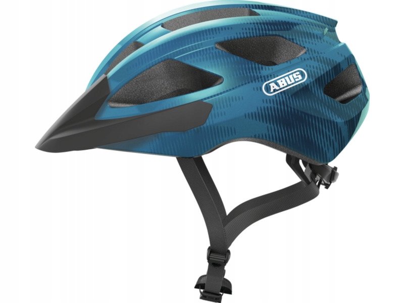 Kask rowerowy Abus Macator Steel Niebieski Mtb (rozmiar S)