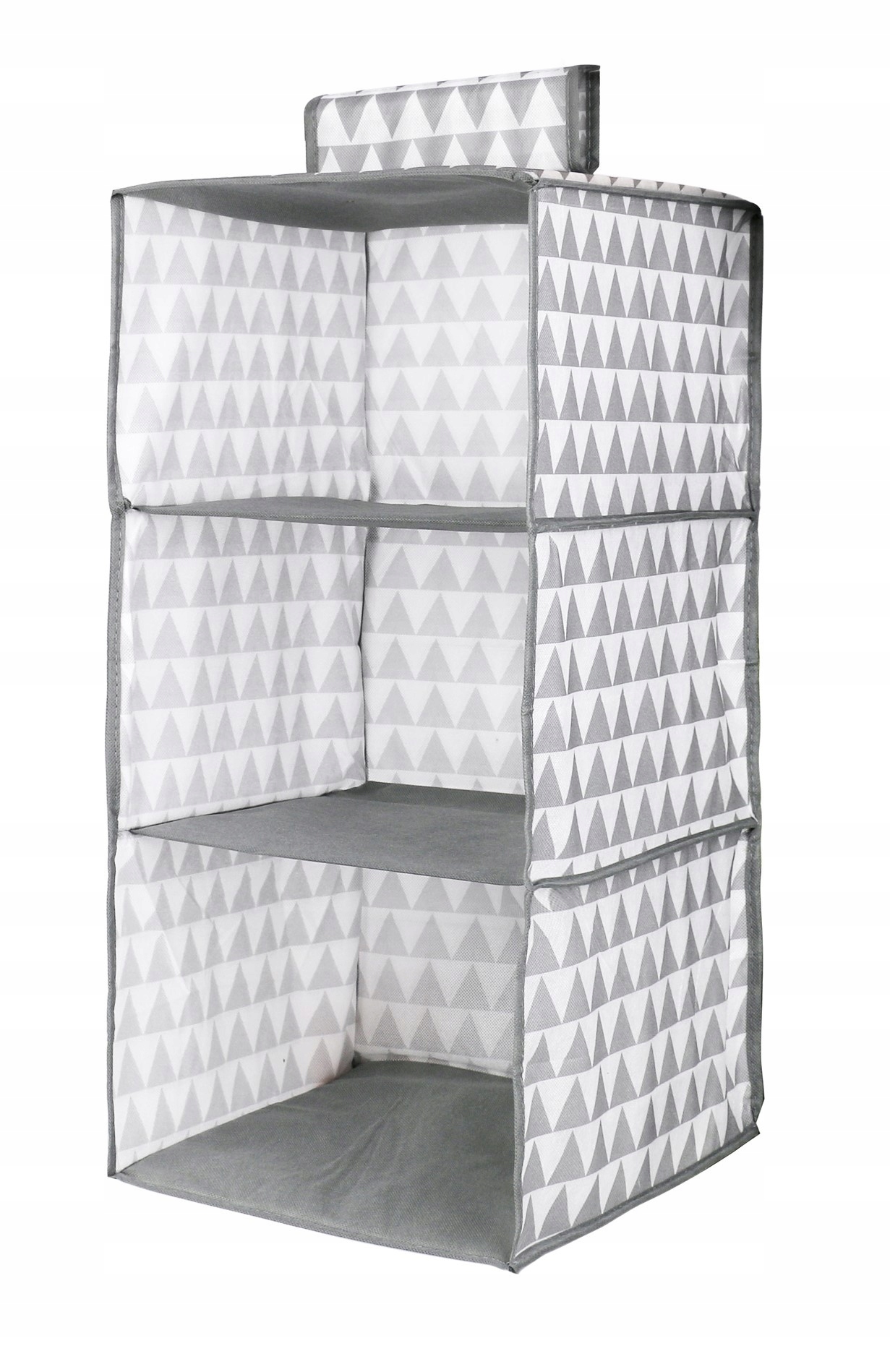 ORGANIZER WISZĄCY DO SZAFY 3 PÓŁKI FUNKCJONALNY CIEKAWY WZÓR