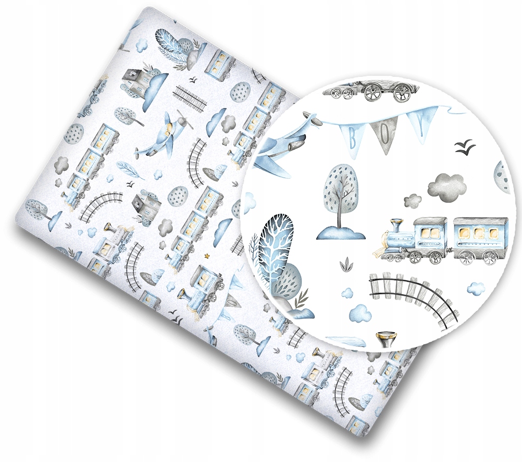 PRZEŚCIERADŁO DO ŁÓŻECZKA 120x60 Z GUMKĄ BAWEŁNA 100% BABYMAM