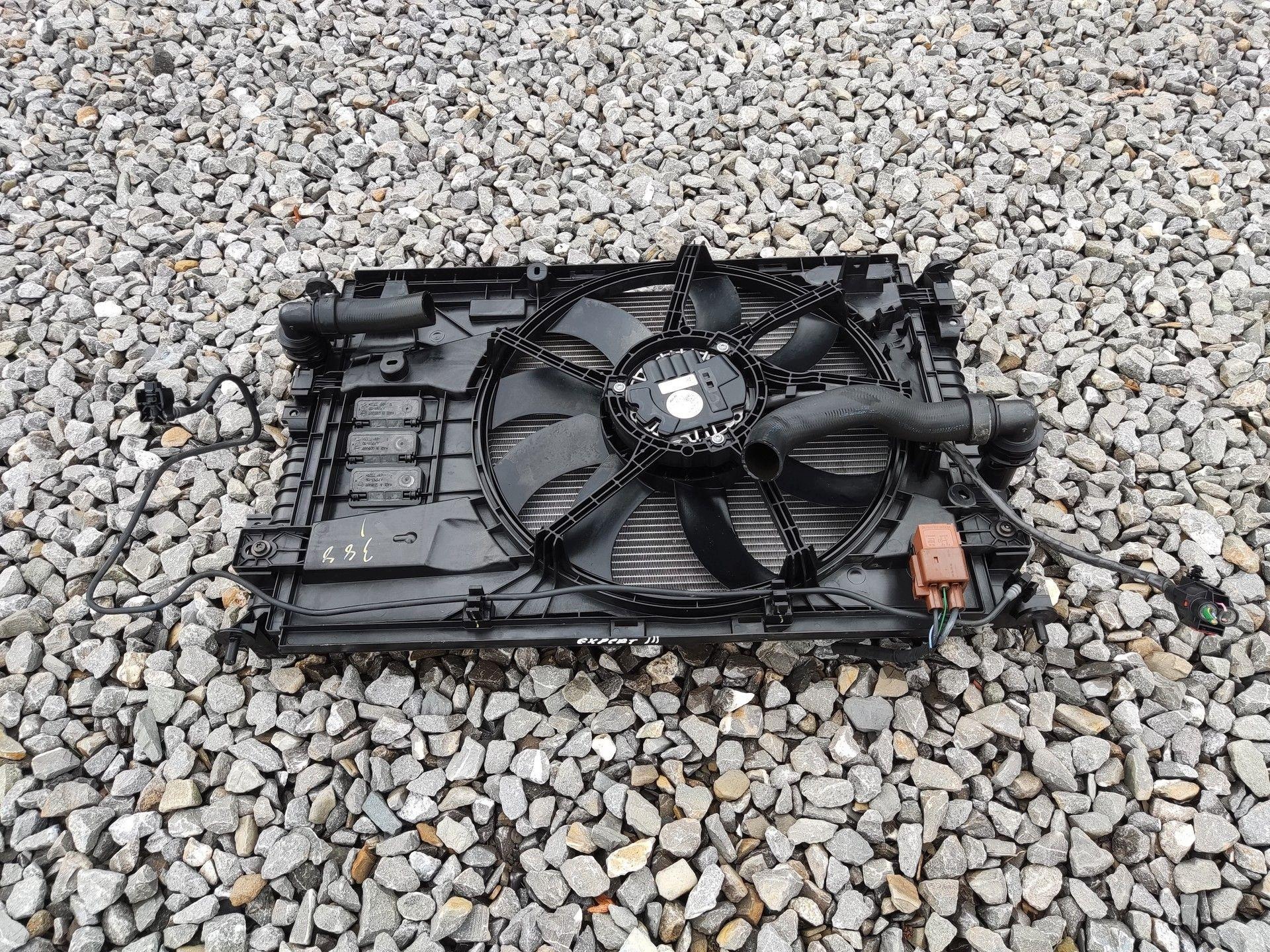 KOMPLET chladiče chladiče ventilátor EXPERT JUMPY III 2.0 BLUE HDI 2016-23