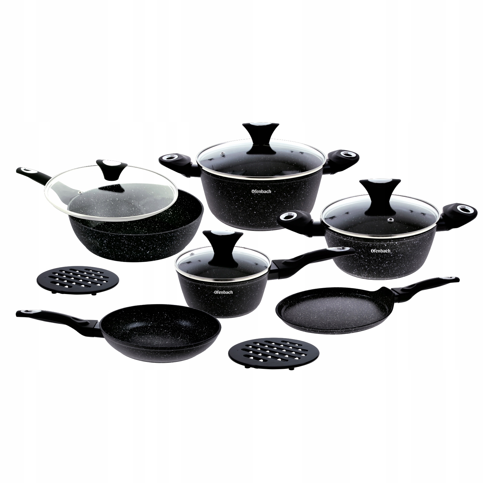 Hrnce Sada Hrnců Pánví Komplet Indukce