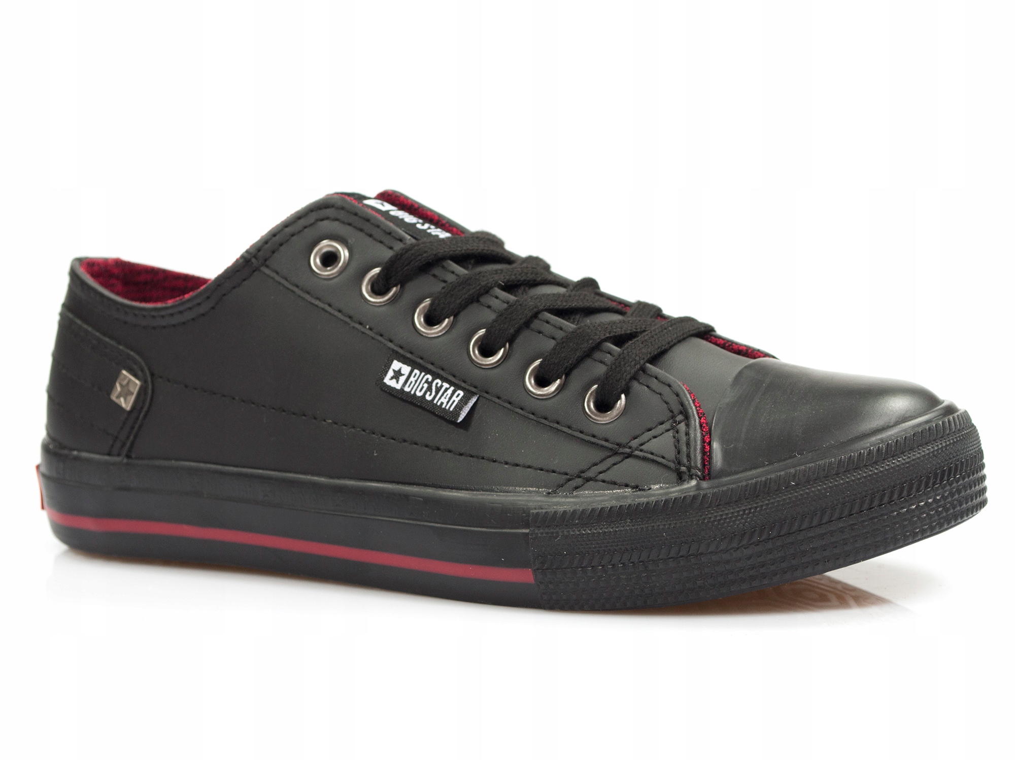 

trampki męskie Big Star DD174259 ekoskóra Czarne