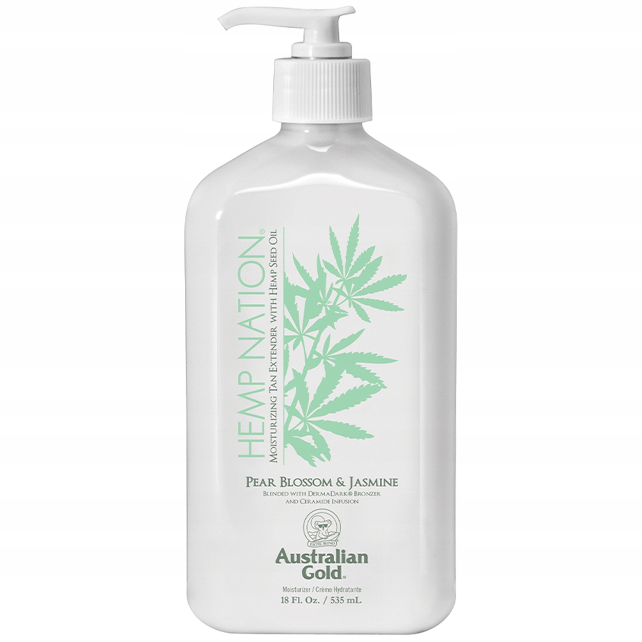 Balzám po opalování Shea Maslo Hemp Nation Pear Tan Extender Hruška Jasmín